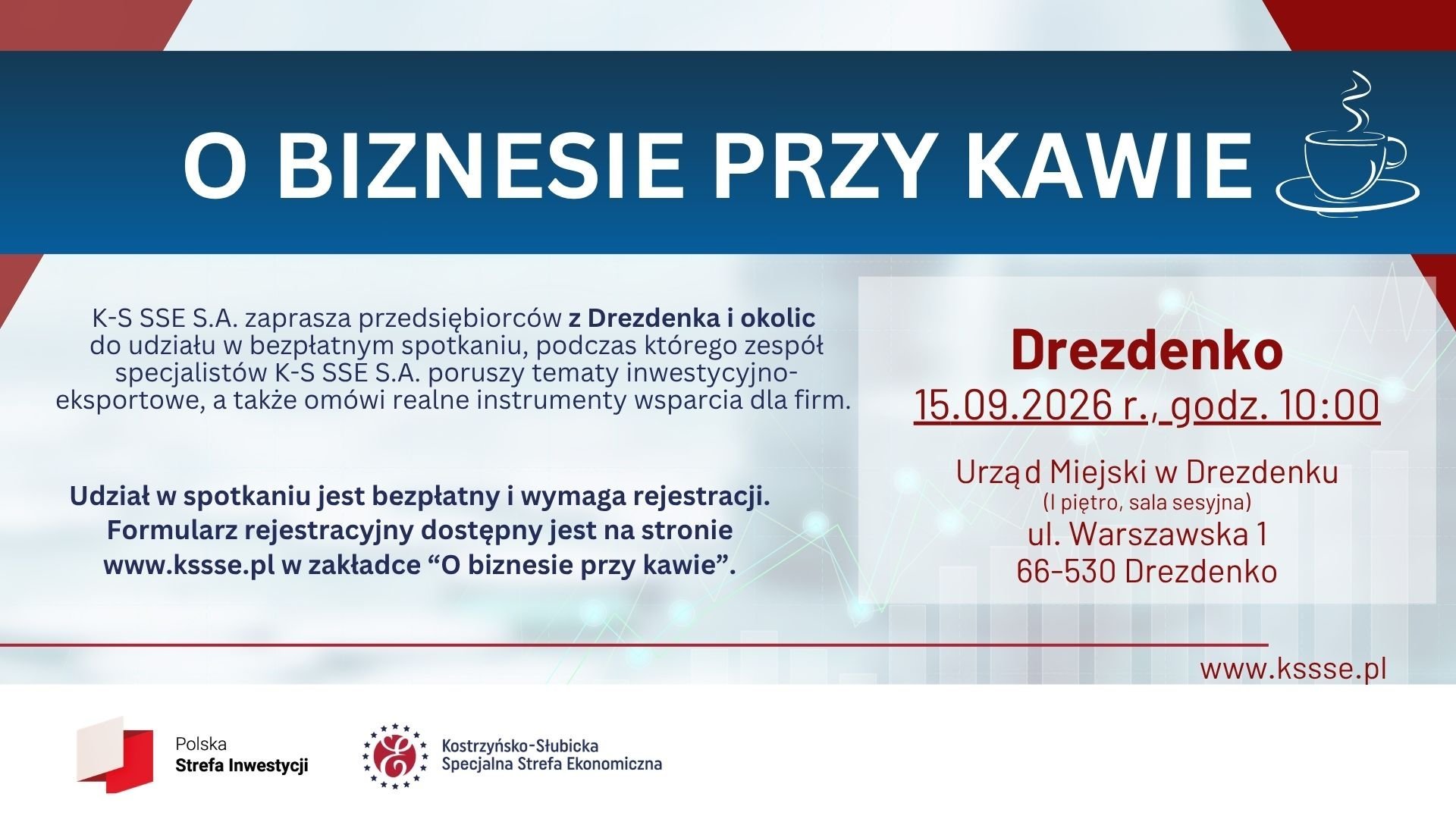 O BIZNESIE PRZY KAWIE- DREZDENKO
