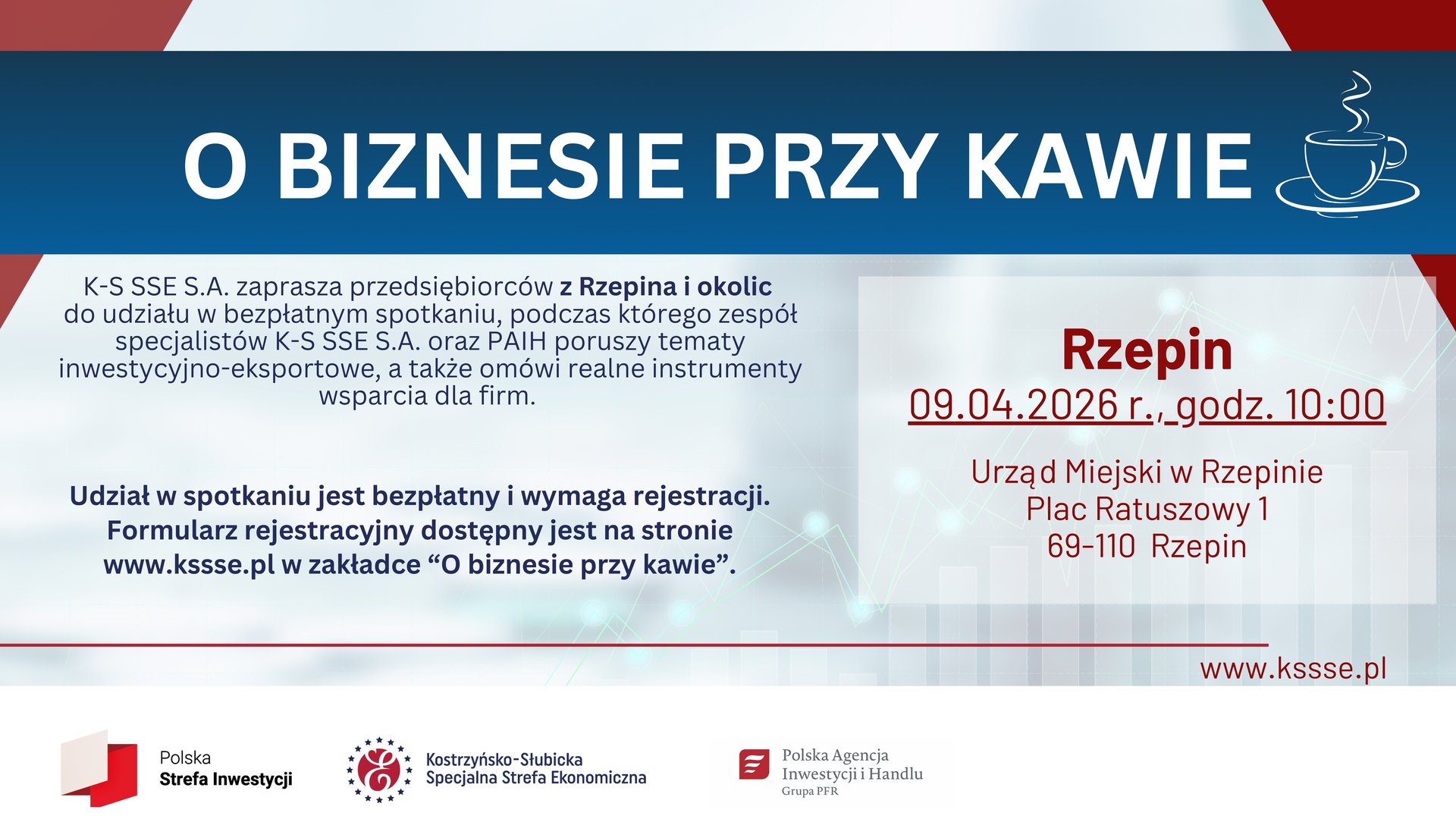 "O BIZNESIE PRZY KAWIE" W RZEPINIE 09.04.2026R.