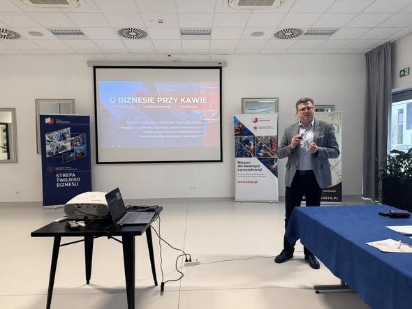 O BIZNESIE PRZY KAWIE - Gmina Goleniów